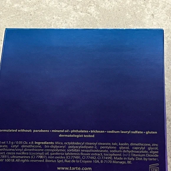 Tarte Rainforest of the Sea Eyeshadow Palette (Brand New in Box) - Picture 7 of 7